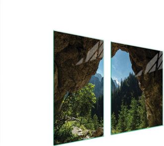 OEM Placa Protectora De Vidrio Para Estufa 90x52 &Aacute;rbol