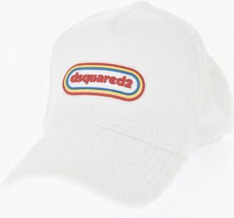 Dsquared2 Cotton Terry Baseball Cap with Embossed Logo size One Size