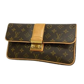 Louis Vuitton Pre-owned Vintage Clutch bag - Dames - Pre-owned - Bruin - Maat: ONE Size