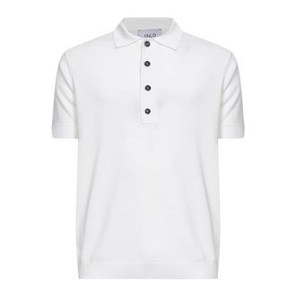 D4.0 Polo a Maniche Corte - - Tops - Uomo - Bianco - M