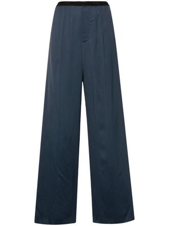 Balenciaga Straight broek - Blauw