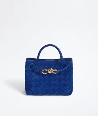 Bottega Veneta Mini Andiamo - Blue - Women