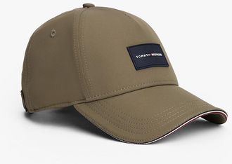 Tommy Hilfiger Mens Logo Patch Baseball Cap - Green