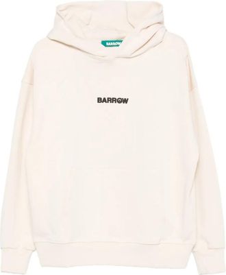 Barrow Beige Graphic Print Hoodie