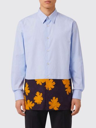 Dries Van Noten Camicia Dries Van Noten in misto cotone patchwork