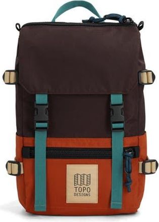 Topo Designs Rover Pack Mini in Clay/chocolate at Nordstrom