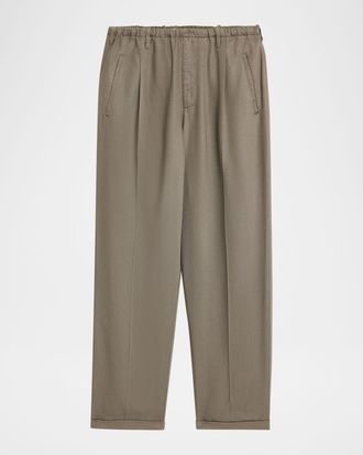 Magliano Men & apos;s Lyocell Peoples Pleated Wide-Leg Pants
