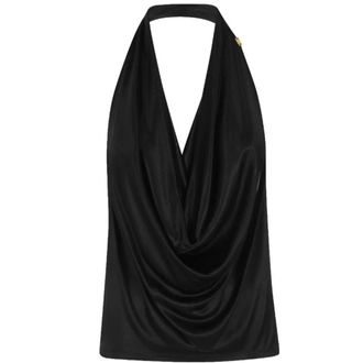 Elisabetta Franchi Mujer, Camisetas, Negro, Talla: M