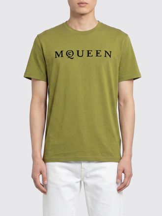 Alexander McQueen T-Shirt Men color Olive