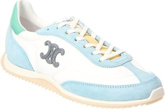 Celine Celine Racer Nylon & Suede Sneaker