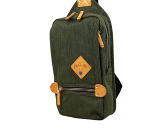 Harvest Label Mens Sling Pack Element Bag In Forest