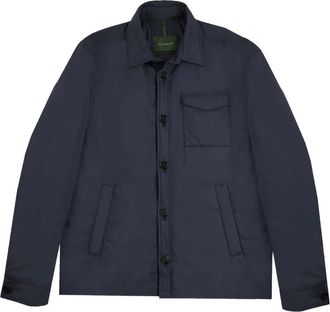 Slowear Shirtjack met capuchon - Blauw