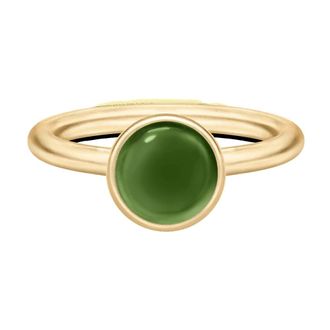 Julie Sandlau Accessoires, Dames, Geel, 60 MM, Satijn, Primini Ring