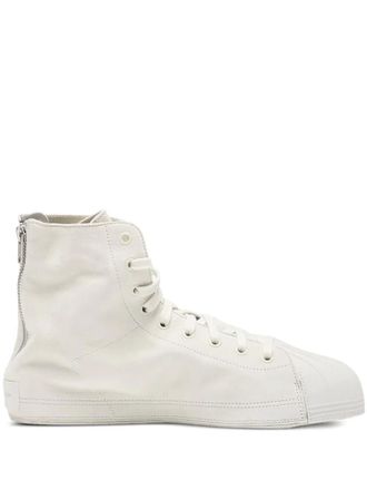Yohji Yamamoto Nizzastar sneakers - unisex - Rubber/Fabric/Leather - 10.5 - White