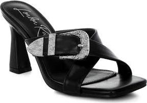 London Rag Vacay Babe Lake Como Sandal in Black at Nordstrom Rack, Size 6.5