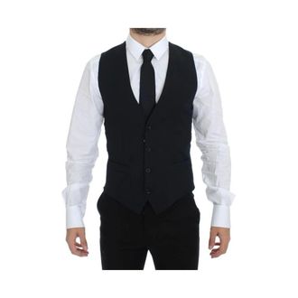 Dolce & Gabbana Heren, Pakken, Blauw, Maat: XS Wol