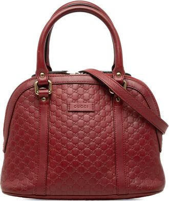 Gucci Pre-owned Gucci Mini Microguccissima Dome Satchel Ladies K4KXMQIDP3DWNREP