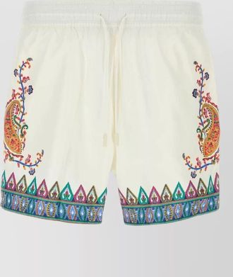Etro polyester tailored swim shorts