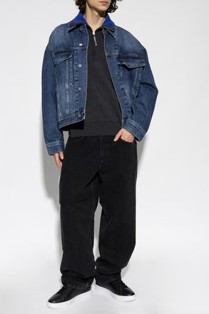 A Gold E Fusion Jeans, Mens, Black