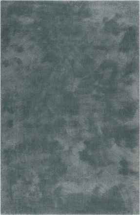 Esprit Alfombra de pelo largo y suave en microfibra verde grisáceo 120x170
