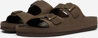 Oliver Sweeney Mens Oliver Sweeney Nubuck Sandals - Brown - Size: UK-11 / us-12 / eu-45