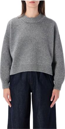 Sessun Spero Girocollo - - Knitwear - Donna - Grigio - M