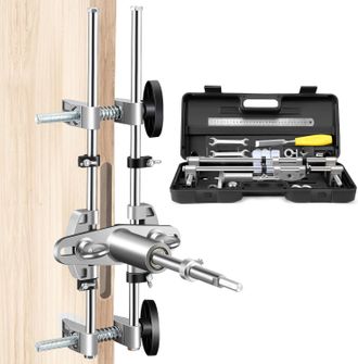 OEM Kit Para Ranurar Cerraduras De Puertas, Kit De Mantenimiento Para Plantillas De Cerraduras, Sierra De Corona Para Carpinter&iacute;a, Abridor De Agujeros Con