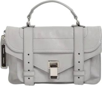 Proenza Schouler Pre-owned Handbags, female, Gray, Size: ONE SIZE Pre-owned PS1 Bag