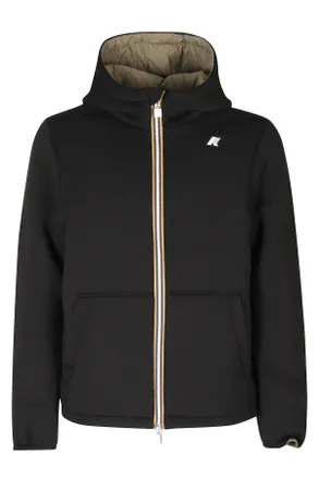 K-Way Jack Spencer Nylon Double Reversible Jacket