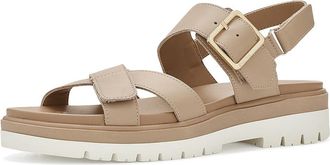 Blondo Beau Womens Sandals Almond Leather : 8.5 M