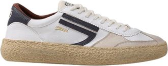 Puraai Klassieke Lage Sneakers - Heren - Sneakers - Wit - 41 EU - Leer - Schoenen