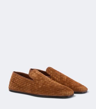 Bottega Veneta Zapatos slip-on Palazzo de ante Intrecciato