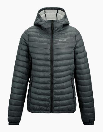 Regatta Womens Regatta Womens/Ladies Hurden Padded Jacket - Dark Storm - Size: 8