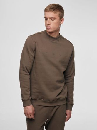 Genti Logo sweater mud