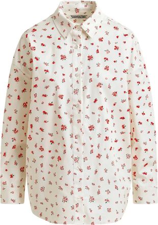 Essentiel Camicia a fiori - Bianco