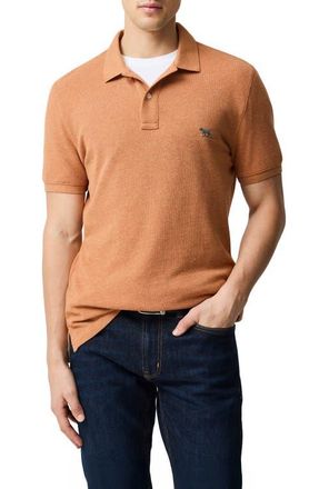 Rodd & Gunn Gunn Piqu&eacute; Sports Fit Cotton Polo in Sunset at Nordstrom, Size Xxx-Large