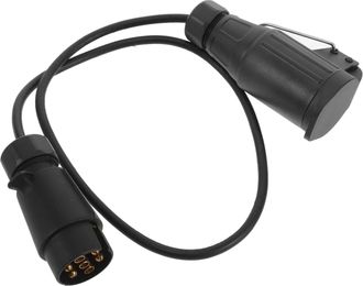 OEM Extensi&oacute;n De Luces Para Remolque, Extensi&oacute;n De Luces Para Remolque De Alta Resistencia De 7 Pines Con Adaptador De 13 Pines, Ideal Para Caravanas Y Re