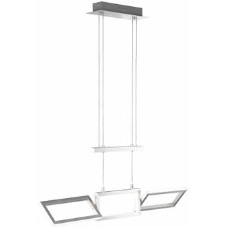 Wofi Leuchten Lampada a sospensione Drawbar Lampada a sospensione a led regolabile in altezza Lampada a sospensione orientabile, alu, 1x led 25 watt 21 lumen