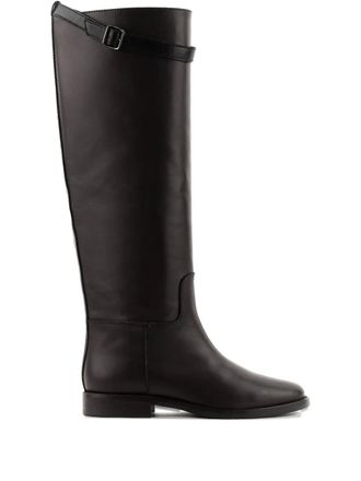 PAUL WARMER Stivali con fibbia - Marrone