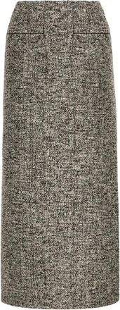 Oscar De La Renta Gonna lunga a matita - Nero