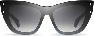 Bugatti Womens 55 mm Black Sunglasses