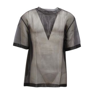 Patrizia Pepe Heren, Tops, Zwart, Maat: L