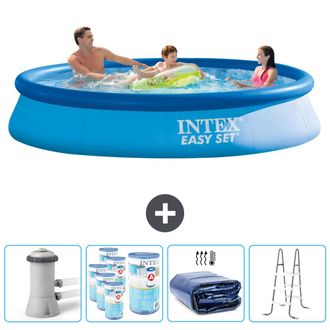 Intex Piscina Easy Set Redonda - 366x76 Cm - 7-piezas Scb95
