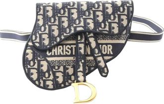 Dior Marsupio Saddle - Blu