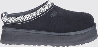 UGG Mules Tazz II in pelle scamosciata con suola platform e cuciture a contrasto