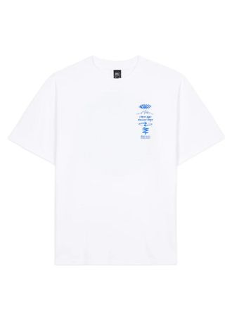 Brain Dead White Crew Neck T-Shirt