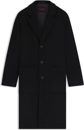 HUGO BOSS Regular-fit coat in a wool blend