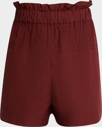 A.L.C. Nate Paper Bag Shorts