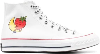 Sky High Farm Sneakers con stampa - Bianco