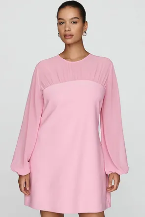 endless rose Plus Ruched Mini Dress